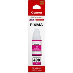 Canon GI-490M Magenta - Bouteille d'encre d'origine (0665C001AA)