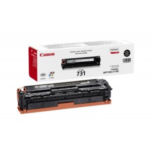 Canon 731 Noir - Toner Canon d'origine (6272B002AA)