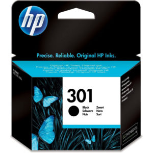 HP 301 Noire - Cartouche d'encre HP d'origine (CH561EE)