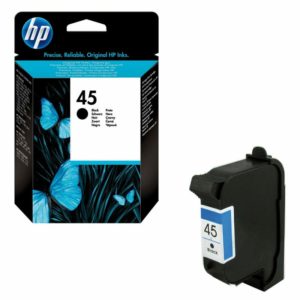 HP 45 Noir - Cartouche d'encre grande capacité HP d'origine (51645AE)