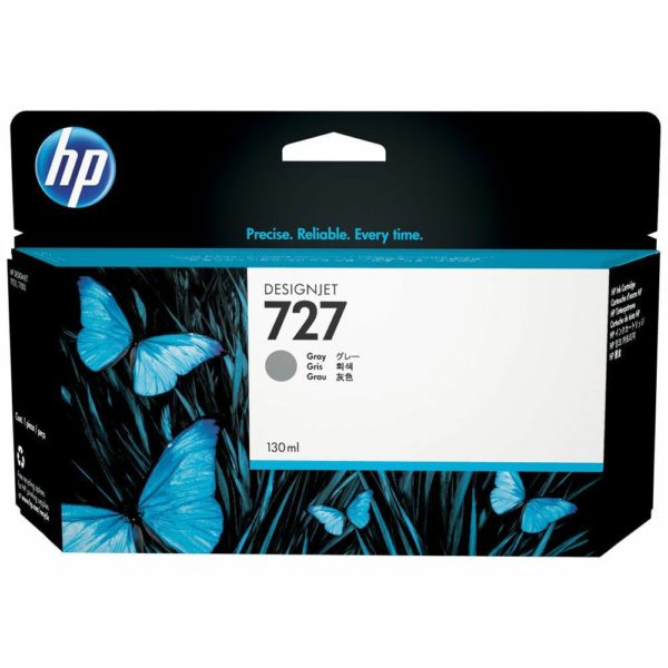HP 727 Gris - Cartouche d'encre HP d'origine (B3P24A)
