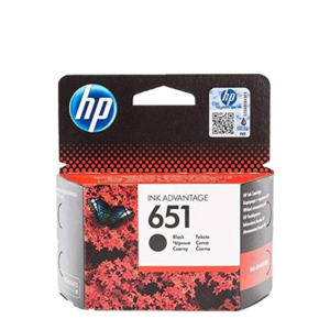 HP 651 Noir - Cartouche d'encre HP d'origine (C2P10AE)