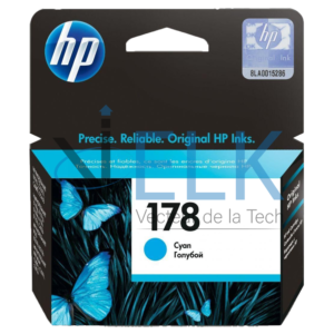 HP 178 Cyan - Cartouche d'encre HP d'origine (CB318HE)