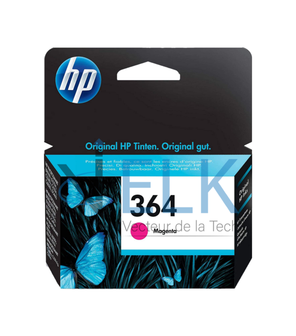 HP 364 Magenta - Cartouche d'encre HP d'origine (CB319EE)