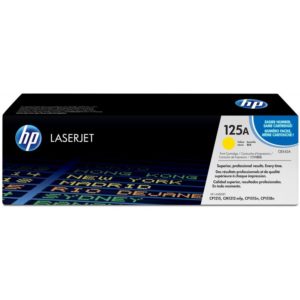 HP 125A Jaune - Toner HP LaserJet d'origine (CB542A)