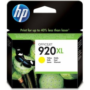 HP 920XL Jaune - Cartouche d'encre XL HP d'origine (CD974AE)
