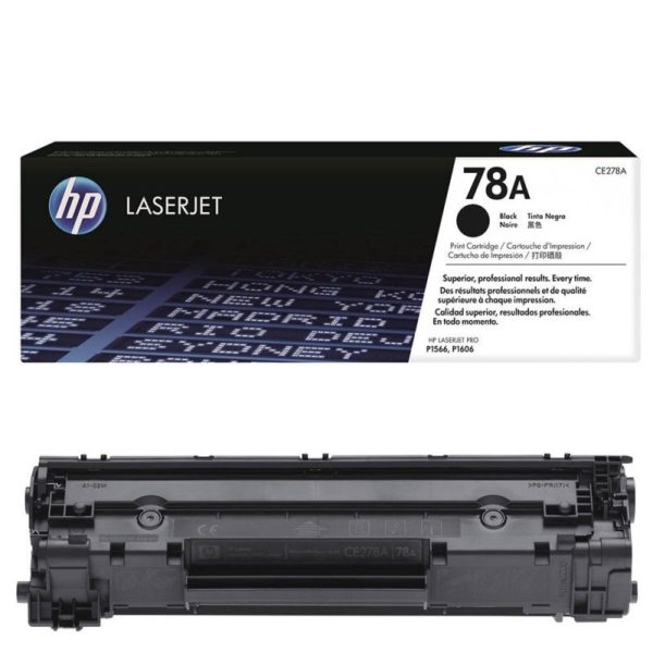 HP 78A Noir - Toner HP LaserJet d'origine (CE278A)