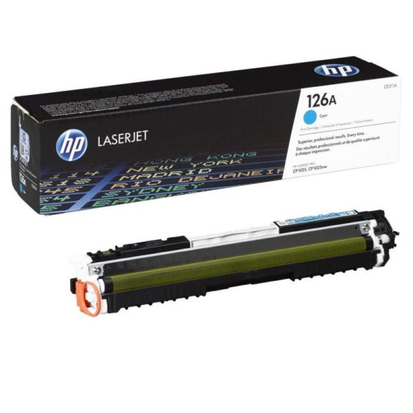 HP 126A Cyan - Toner HP LaserJet d'origine (CE311A)