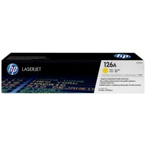 HP 126A Jaune - Toner HP LaserJet d'origine (CE312A)