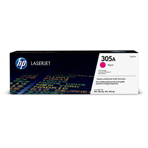 HP 305A Magenta - Toner HP LaserJet d'origine (CE413A)