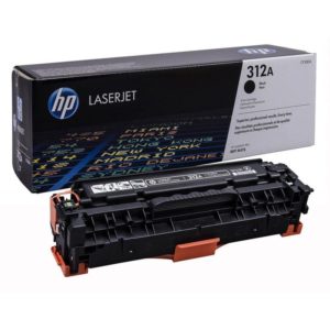 HP 312A Noir - Toner HP LaserJet d'origine (CF380A)