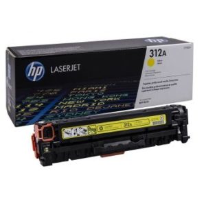 HP 312A Jaune - Toner HP LaserJet d'origine (CF382A)