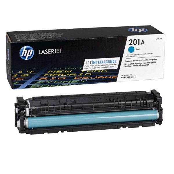 HP 201A Cyan - Toner HP LaserJet d'origine (CF401A)