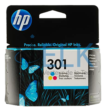 HP 301 Couleur - Cartouche d'encre HP d'origine (CH562EE) - Velk