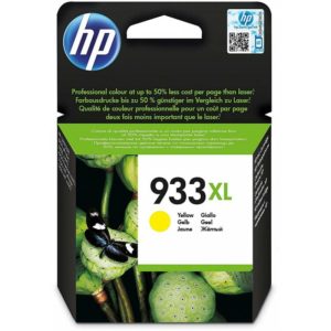 HP 933XL Jaune - Cartouche d'encre XL HP d'origine (CN056AE)