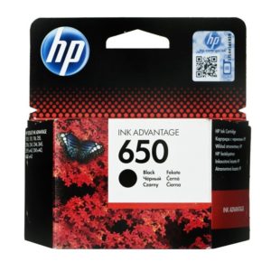 HP 650 Noir - Cartouche d'encre HP d'origine (CZ101AE)