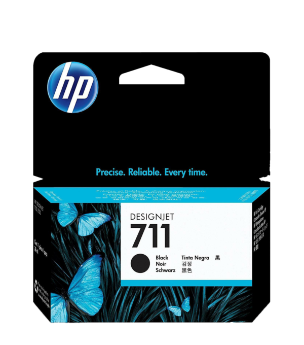 HP 711 Noir - Cartouche d'encre HP d'origine (CZ129A)