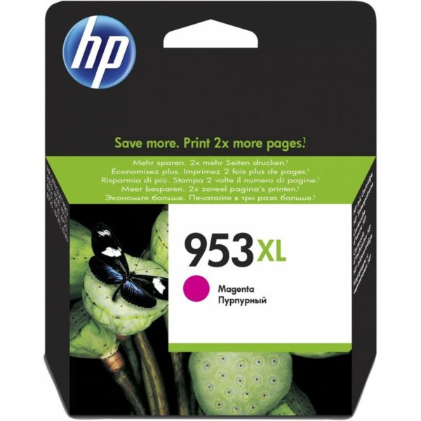 HP 953XL Magenta - Cartouche d'encre XL HP d'origine (F6U17AE)