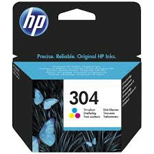HP 304 couleur - Cartouche d'encre HP d'origine (N9K05AE)