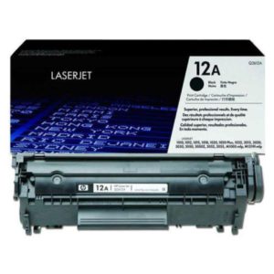 HP 12A Noir - Toner HP LaserJet d'origine (Q2612A)
