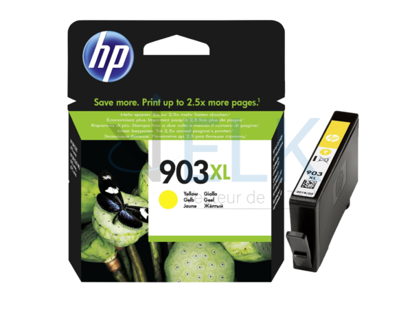 HP 903XL Jaune - Cartouche d'encre XL HP d'origine (T6M11AE)