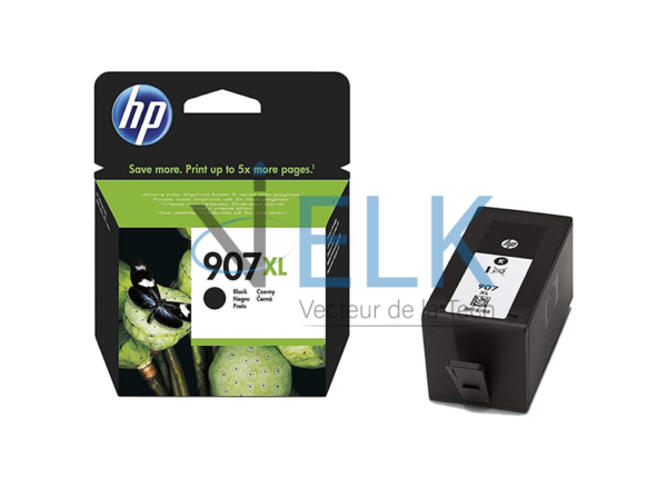 HP 907XL Noir - Cartouche d'encre XL HP d'origine (T6M19AE)