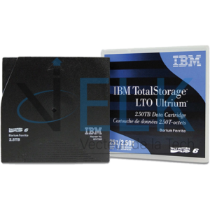 Cartouche de données IBM LTO 6 Ultrium 2.5 TB (IBM00V7590)