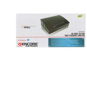 Switch Encore 10/100 MBPS 16 Ports NON RACKABLE (ENCSWI916)
