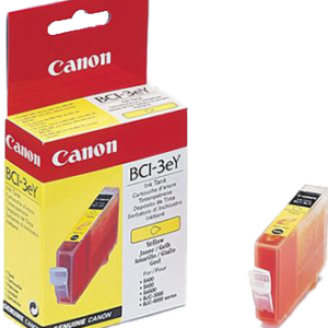 Cartouche d'encre d'origine Jaune Canon BCI-3eY (4482A002AB)