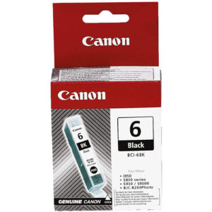 Canon BCI6 Cartouche d'encre Noir (4705A002)