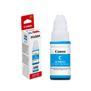 Canon GI-490 C Cyan - Bouteille d'encre d'origine (0664C001AB)