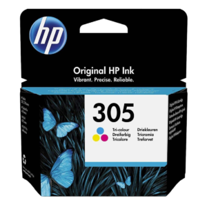 HP 305 trois couleurs - Cartouche d'encre HP d'origine (3YM60AE)