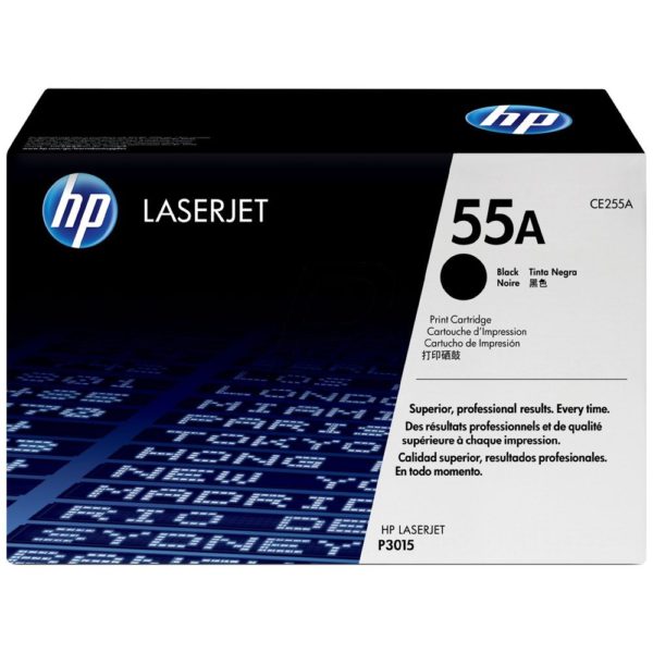 HP 55A Noir - Toner HP LaserJet d'origine (CE255A)