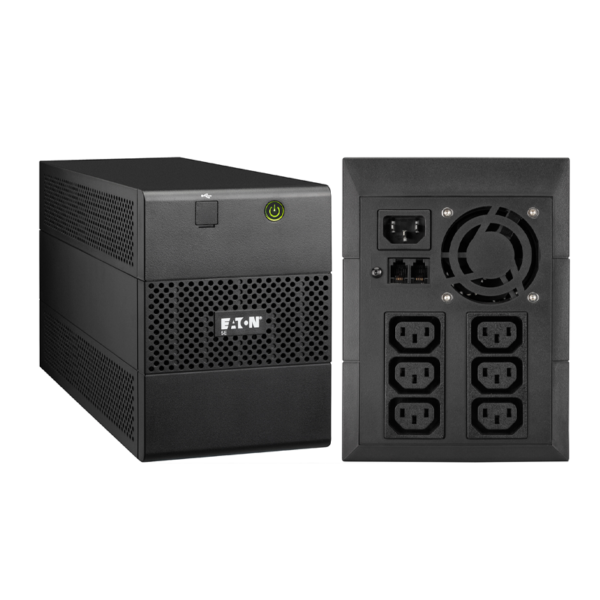 Onduleur Line-interactive Eaton 5E 5E1100IUSB - 660 W / 1100 VA - 6 prises C13 – Image 2