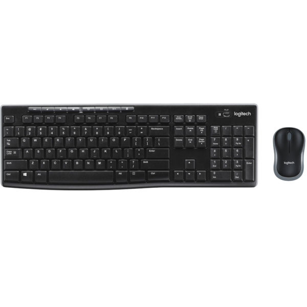 Logitech Wireless Desktop MK270 - Ensemble sans fil souris + clavier (AZERTY Français)