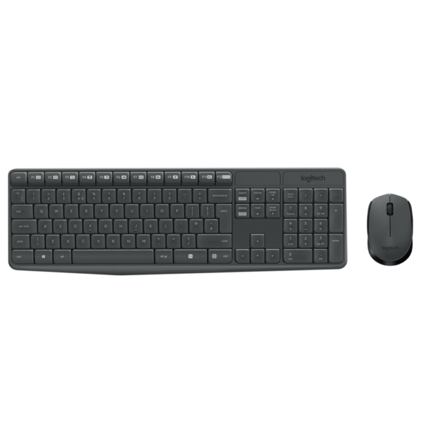 Clavier et souris sans fil Logitech MK235 (AZERTY Français) (920-007907)