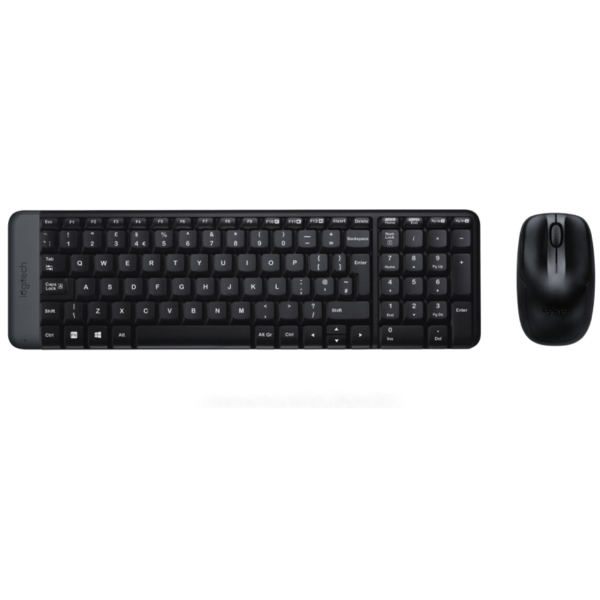 Clavier et souris sans fil Logitech MK220 - AZERTY (920-008318)