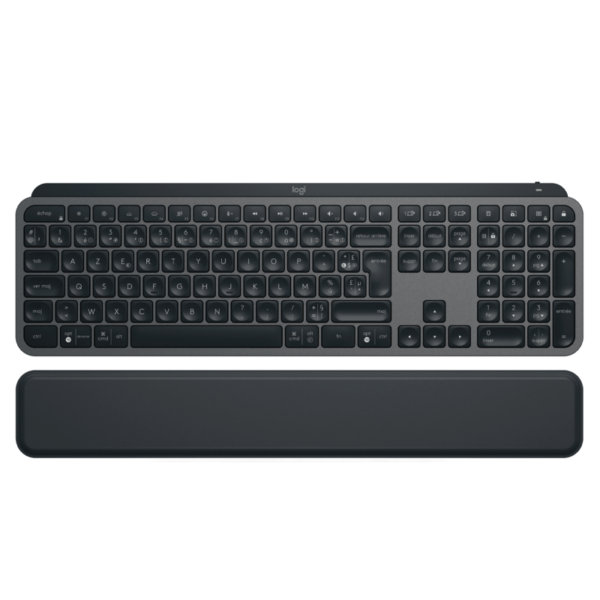Clavier sans fil Logitech MX Keys Plus avec repose-poignets - AZERTY (920-009406)