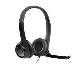 Casque Logitech H390 avec microphone anti-parasite - USB (981-000406)