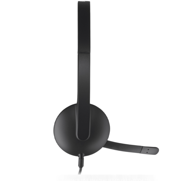 Casque Logitech H340 pour PC avec microphone anti-parasite - USB (981-000475) – Image 2