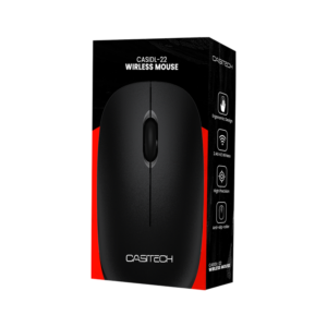 SOURIS USB WIRELESS SANS FIL ,2.4G 1200DPI 8650A IC Casitech Noir