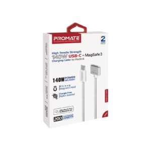 MagCord Câble de charge USB-C à MagSafe 3 de haute tension de résistance 140W pour MacBook