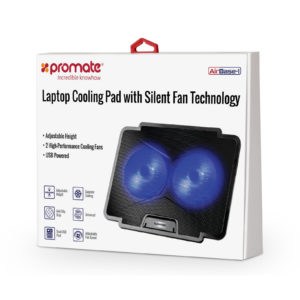 AirBase-1 : Support de Refroidissement pour Ordinateur Portable – Ventilateur Silencieux et Efficace