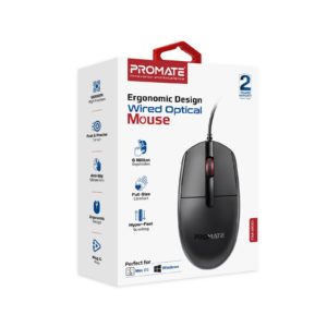 CM-1200 Souris optique filaire de conception ergonomique