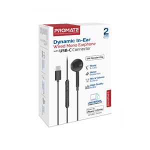 MonoPod-C Écouteur mono-mon-fil intra-auriculaire dynamique avec connecteur USB-C