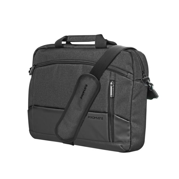 Satchel-MB SleekComfortTM : Sachet Messager pour Ordinateur Portable 15,6" – Compartiments Spacieux et Confort Maximisé