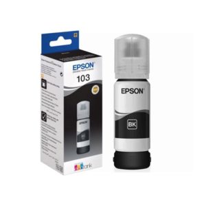 Epson 103 Noir - Bouteille d'encre Epson EcoTank d'origine (C13T00S14A)