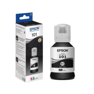 Epson 101 Noir - Bouteille d'encre Epson EcoTank d'origine (C13T03V14A)