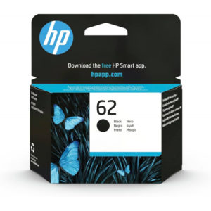 HP 62 - noir - cartouche d'encre (C2P04AE)
