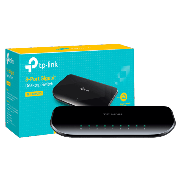 Switch de bureau TP-Link TL-SG1008D 8 ports Gigabit